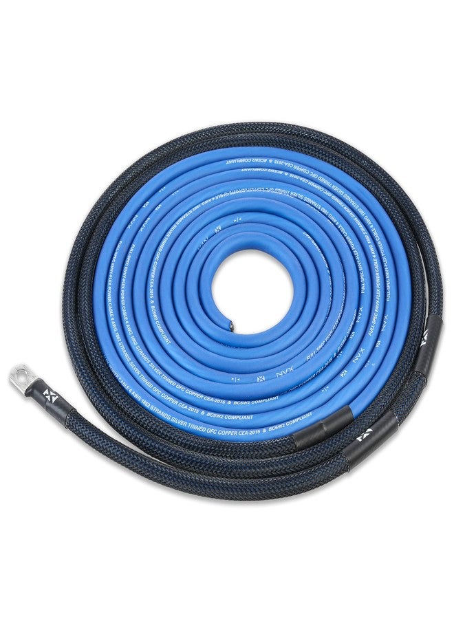 طقم أسلاك مكبر الصوت NVX True 4 Gauge AWG 100% OFC بدون كابل RCA - XAPK4 - Image 5